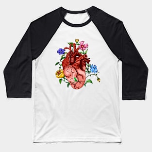 Overgrown Heart Baseball T-Shirt